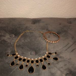 Bundle of necklace and bracelet